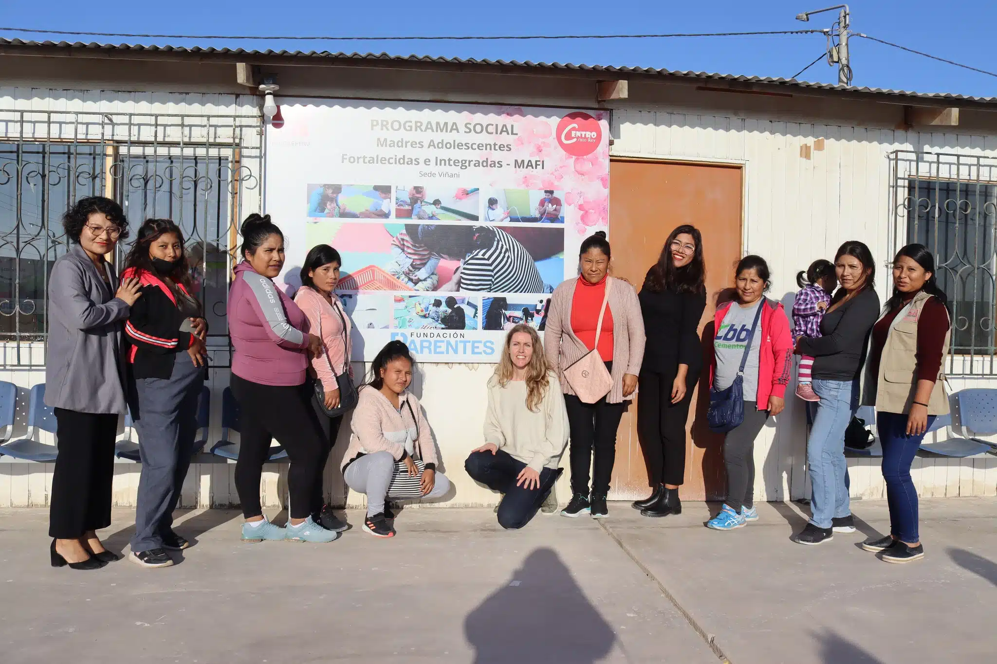 talleres productivos Centro Cristo Rey en Perú